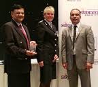Kamal Acharya & Cheif Constable of Bedfordshire Police receives Queens Award